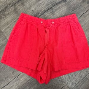 GAP Red Shorts with Relaxed Fit